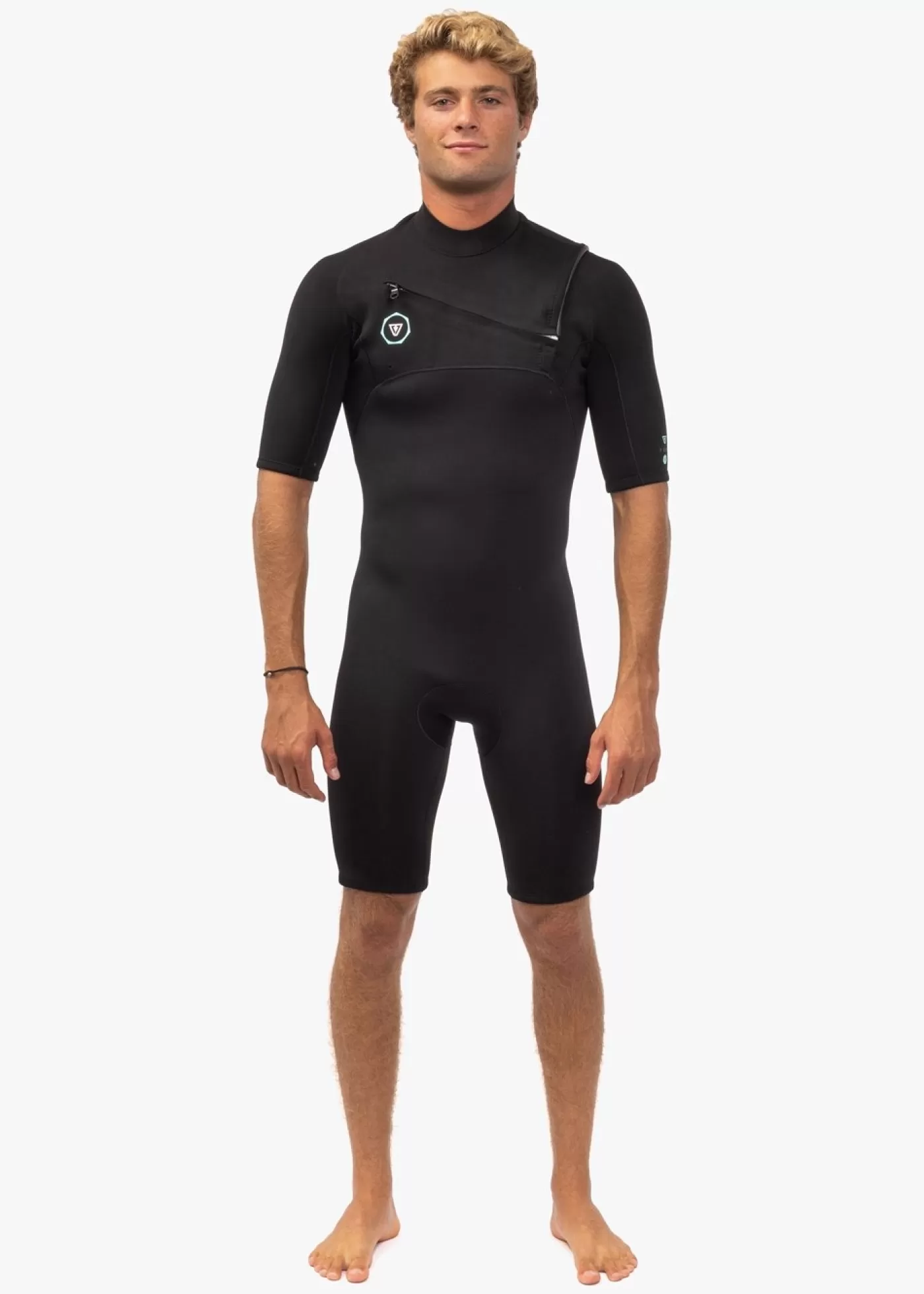 Vissla 7 Seas 2-2 Short Sleeve Chest Zip Spring Suit< Spring Suits | 7 Seas Wetsuits