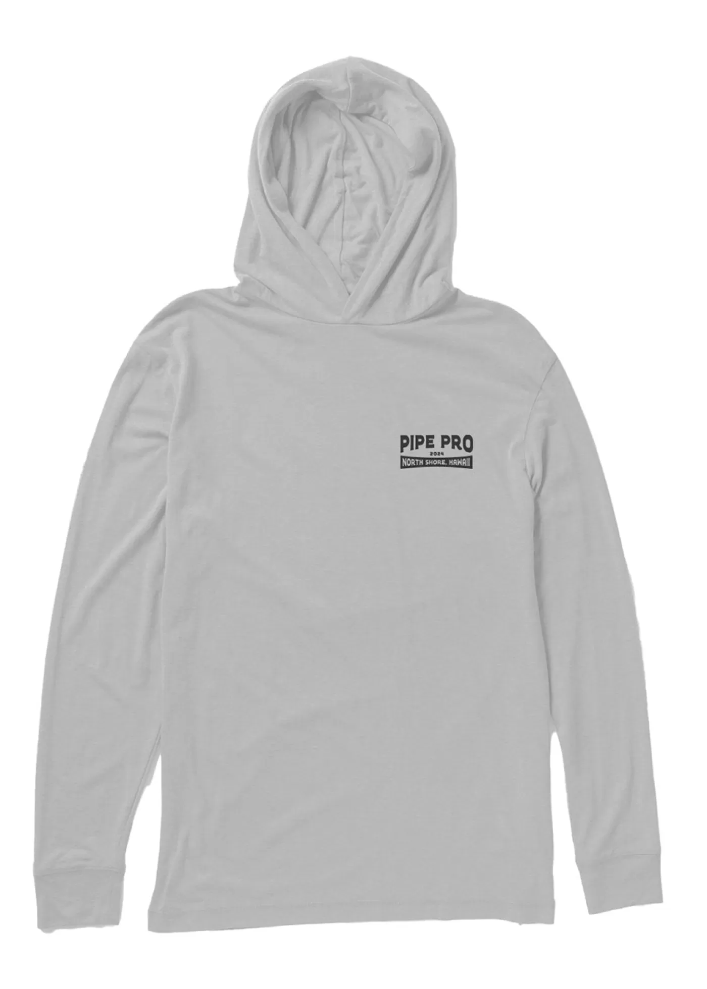 Vissla Pipe Pro Poster Ls Hooded Tee< Pipe Pro Collection | Long Sleeve Tees