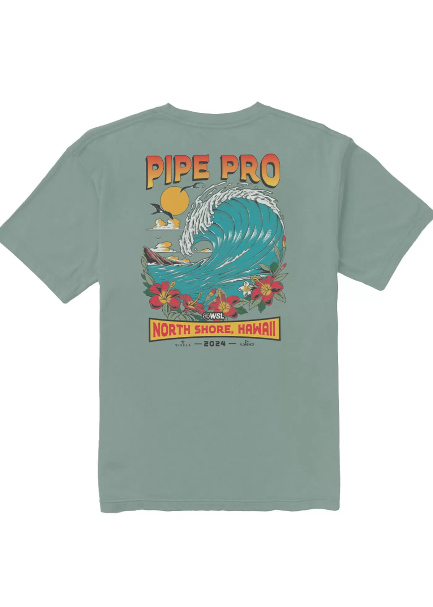 Vissla Pipe Pro Poster Tee< Pipe Pro Collection | Tees